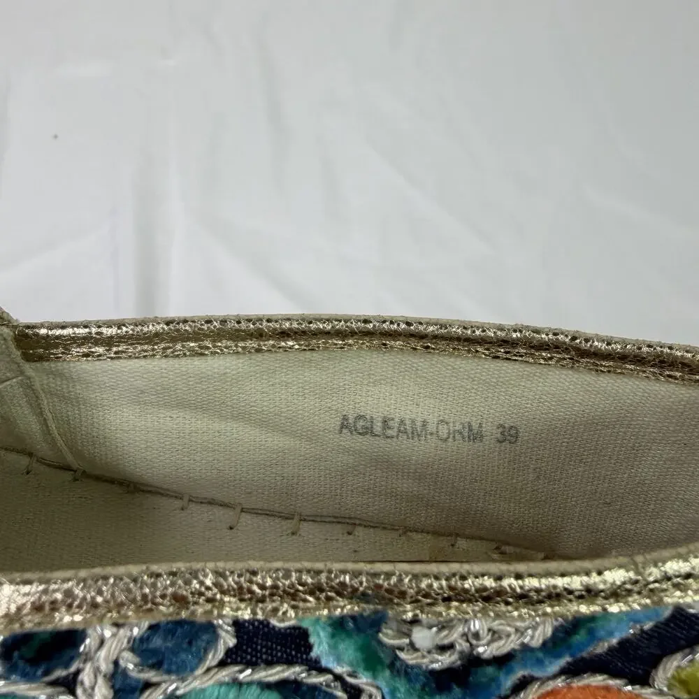 Patrizia By Spring Step Espadrille Shoes Size 39 US 8.5 colorful, bohemian, cool